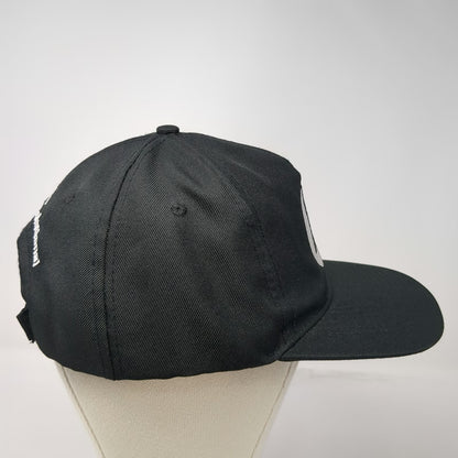 Atlantis HP Workforce Solutions 5 Panel Hat Black One Size Strapback Polyester