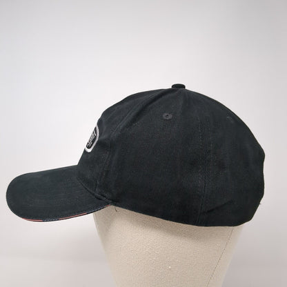 Western Trailers Slideback Hat Black One Size Adjustable Embroidered