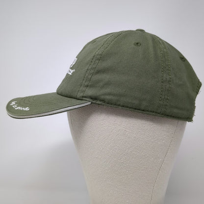 Dog is Good Baseball Cap Green One Size Camp Alone Hot Dog Fire Strapback Hat
