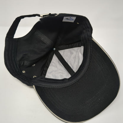 Wells Fargo Slideback Hat Black One Size Solid Adjustable Embroidered