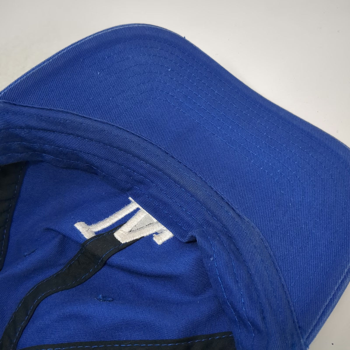 '47 Los Angeles Dodgers MLB Baseball Cap Blue One Size LA Logo Cotton Slideback
