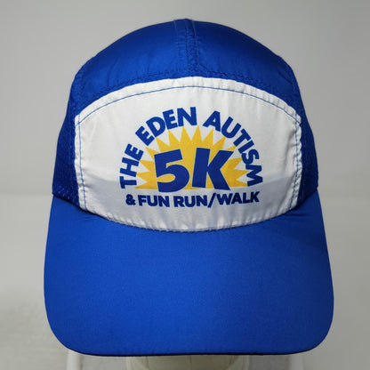 Running Awards & Apparel 5 Panel Blue One Size Hat Mesh 50th Anniversary 5K Eden