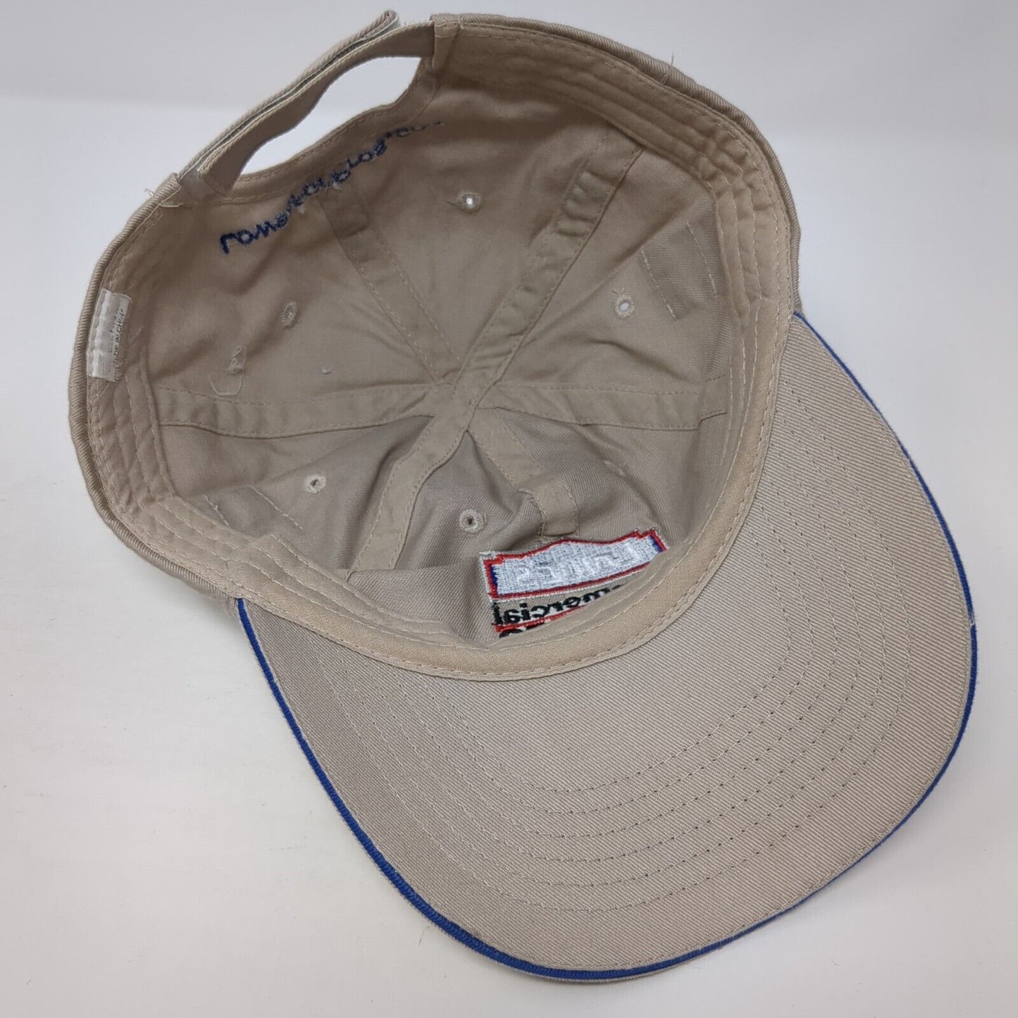 Lowes Commercial Services Strapback Hat Brown OS Adjustable Embroidered 6 Panel
