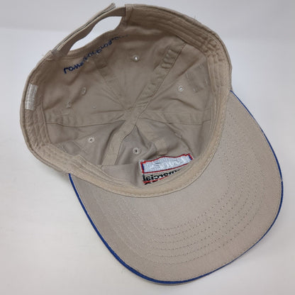 Lowes Commercial Services Strapback Hat Brown OS Adjustable Embroidered 6 Panel