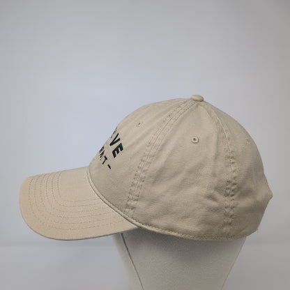 Thrive Markert Slideback Baseball Cap Brown One Size Adjustable Embroidered Otto
