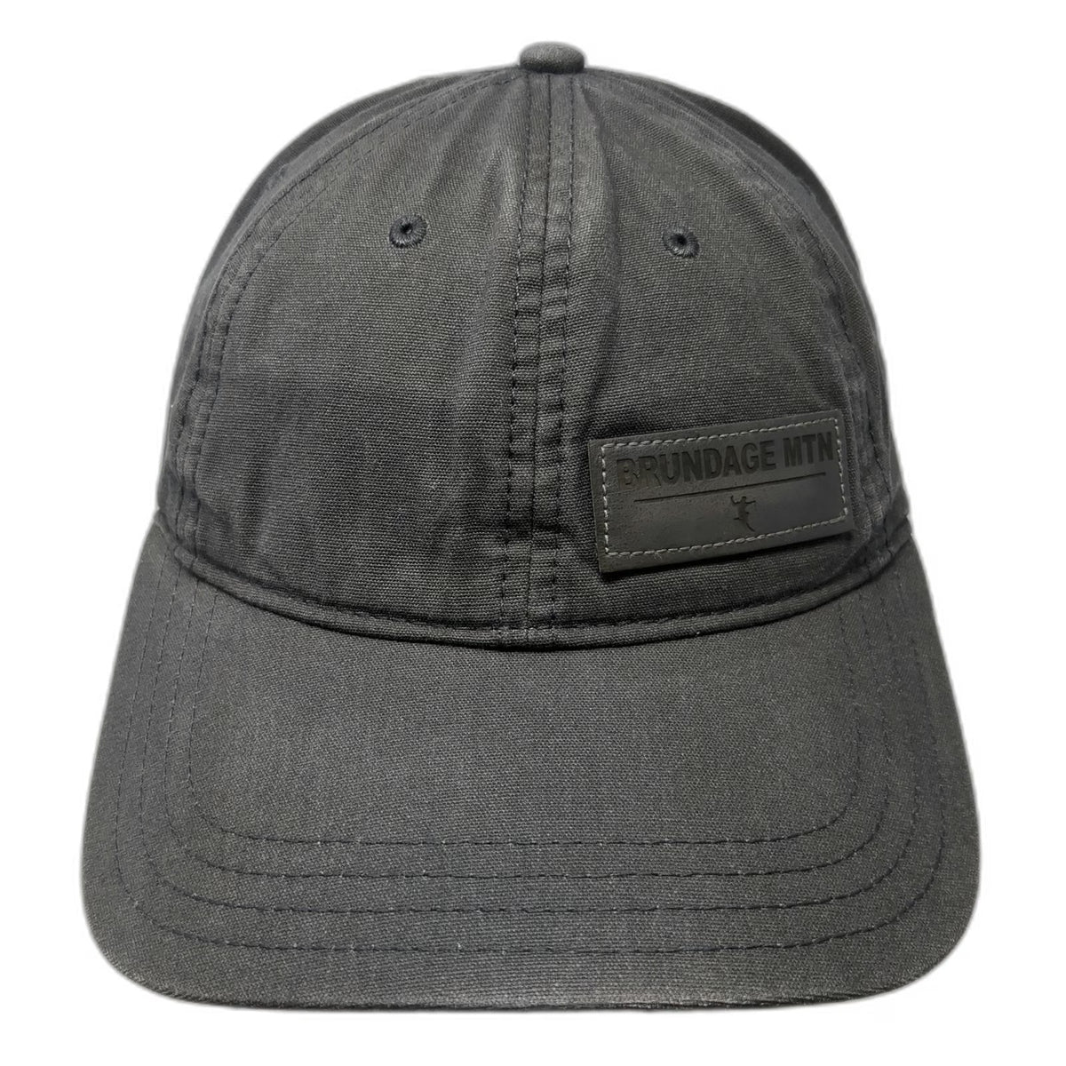 Legacy Baseball Cap Gray One Size Brundage Mtn Idaho Ski Resort Slideback Hat