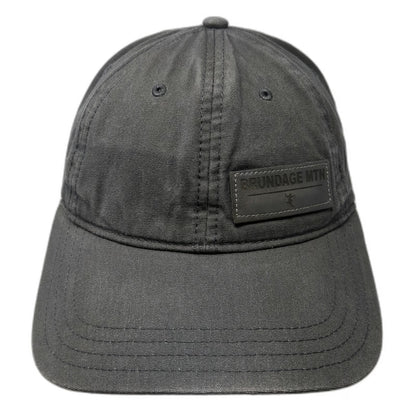 Legacy Baseball Cap Gray One Size Brundage Mtn Idaho Ski Resort Slideback Hat