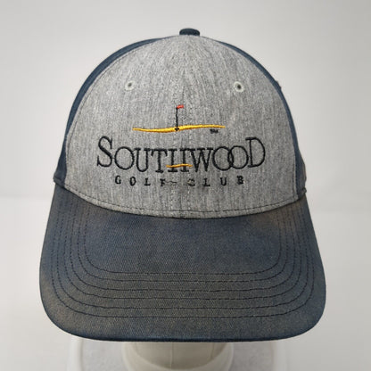 Southwood Golf Club Strapback Hat Blue One Size Adjustable Sport-Tek