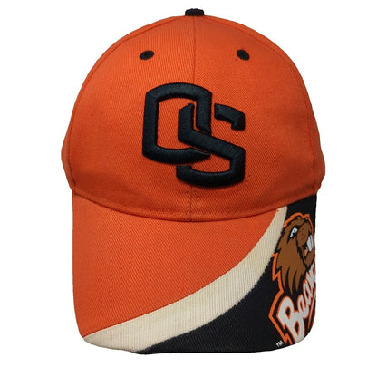 Oregon State Beavers NCAA Fan Favorite Hat Orange OSFM Strapback OS OSFM Logo