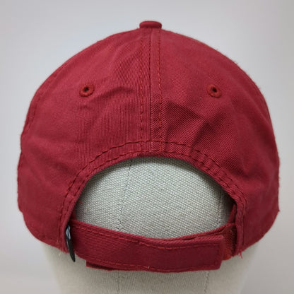 Ouray Baseball Cap Red One Size Strapback Rancho Manana Cactus Cave Creek AZ Hat