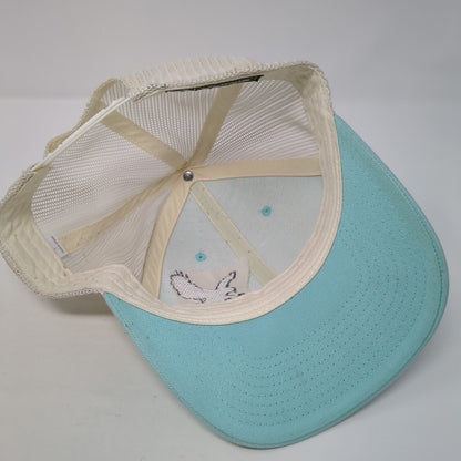 EESA Snapback Trucker Hat Blue M/L Adjustable Embroidered Mesh Back Richardson