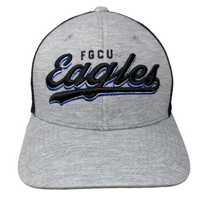 FGCU Eagles Snapback Mesh Back Hat Gray Top of the World NCAA