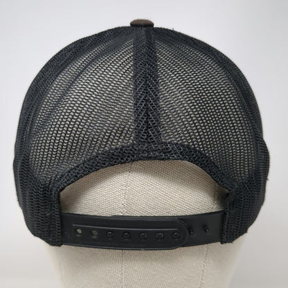 Yupoong Trucker Hat Black One Size Toobs Distribution Mesh Back Snapback Logo
