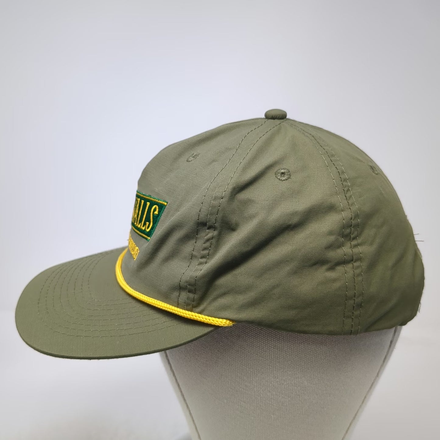 Four Walls Irish American Whiskey 5 Panel Green One Size Rope Snapback Hat
