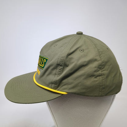 Four Walls Irish American Whiskey 5 Panel Green One Size Rope Snapback Hat