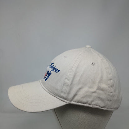 Stars & Stripes USA 11 Slideback Hat Tan OSFM Adjustable Patriotic Outdoor Cap