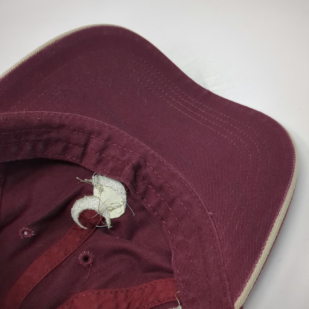 Port Authority Arid Club Kingfish Cup Red Baseball Cap Hat One Size 2004 Logo