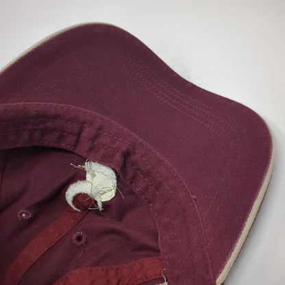 Port Authority Arid Club Kingfish Cup Red Baseball Cap Hat One Size 2004 Logo