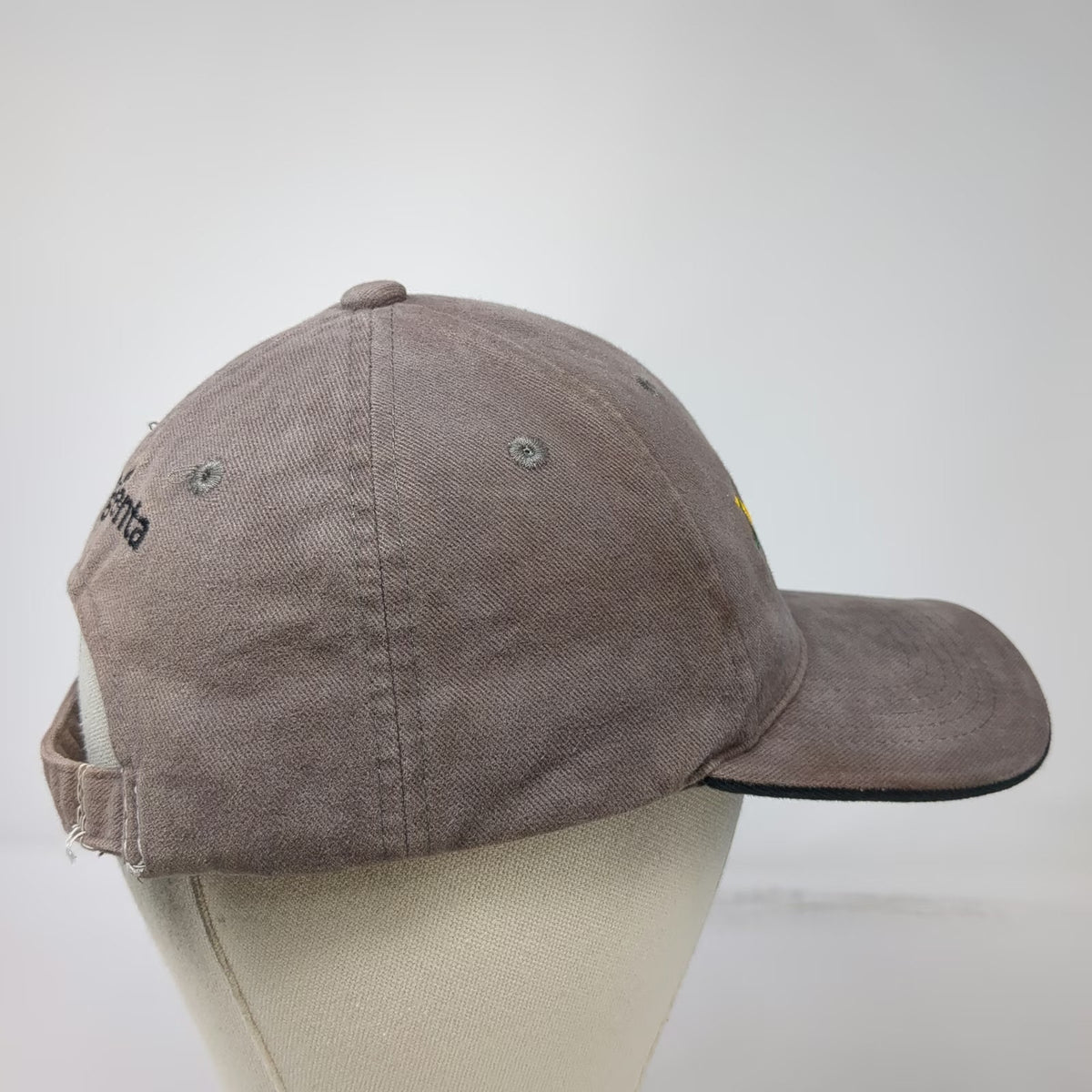 Sportsman Syngenta Stadium Gray Baseball Cap One Size Slideback Cotton Hat