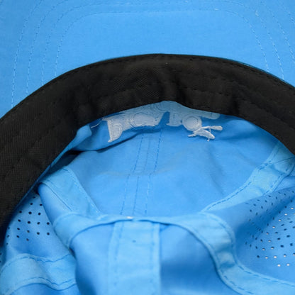 Fahrenheit Headwear Baseball Cap Blue One Size Picabo Angler Mesh Strapback Hat