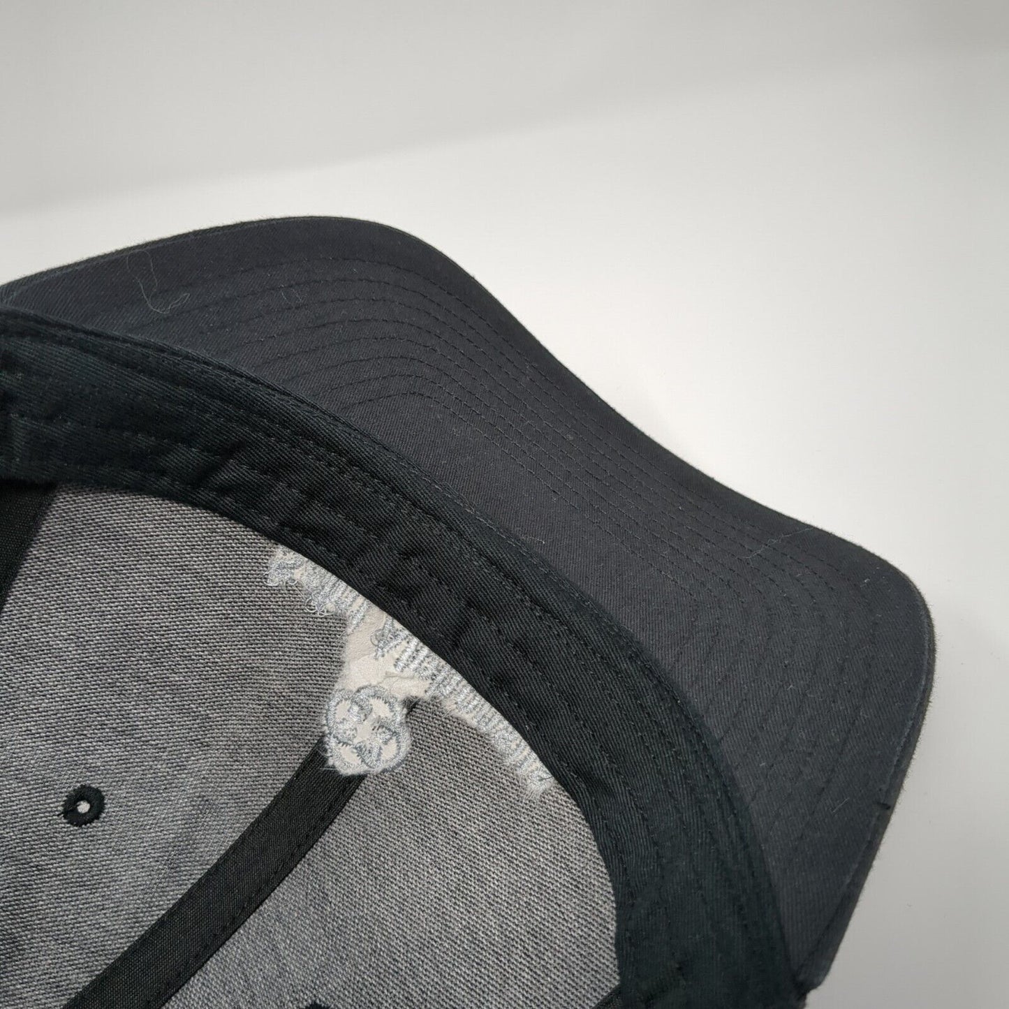 Saint Alphonsus Snapback Mesh Back Trucker Hat Black One Size Solid