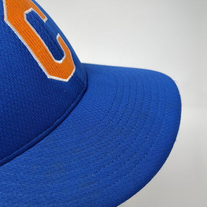 Letter C #3 Fitted Hat Blue S-M Embroidered Richardson Dryve 6 Panel