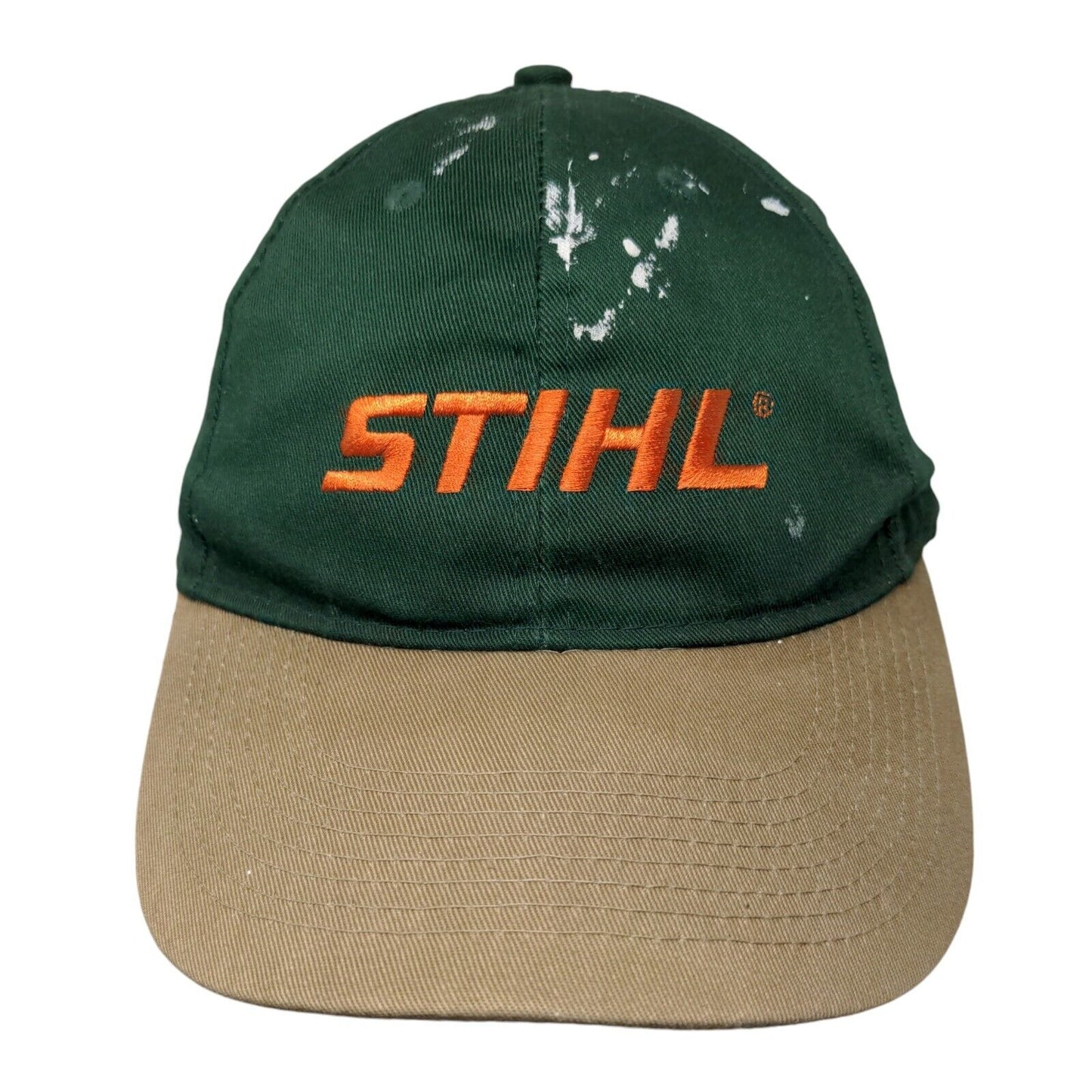 Stihl Strapback Hat Multi One Size Embroidered Colorblock 6 Panel