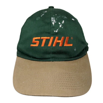 Stihl Strapback Hat Multi One Size Embroidered Colorblock 6 Panel