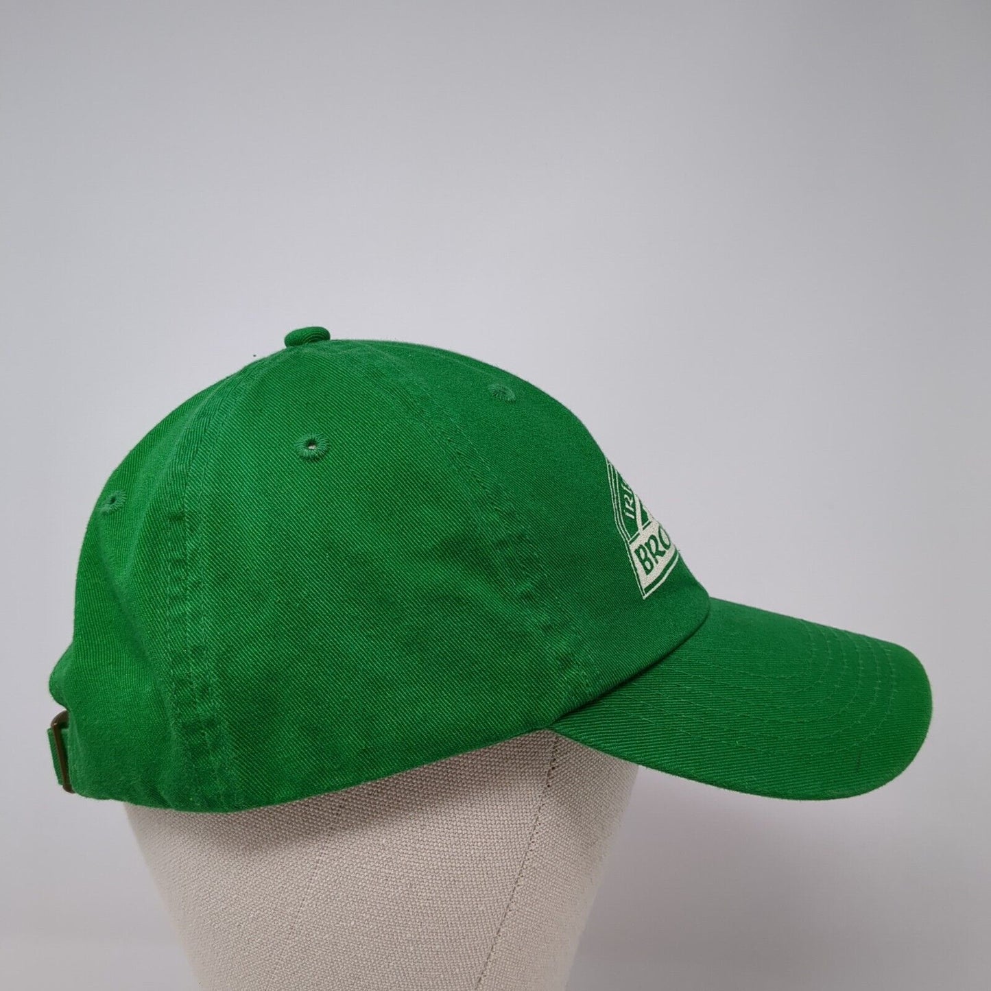 Browne's Irish Market Slideback Hat Green One Size Adjustable 6 Panel