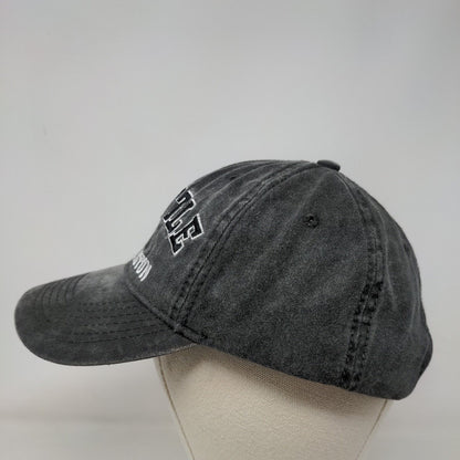 Seattle Washington 1853 Slideback Hat Gray One Size Embroidered
