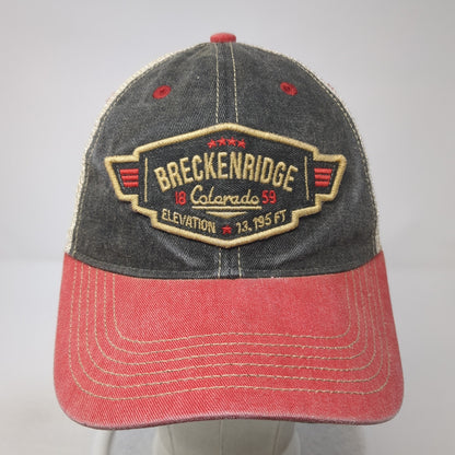 Breckenridge Snapback Trucker Hat Multi One Size Mesh Back Legacy