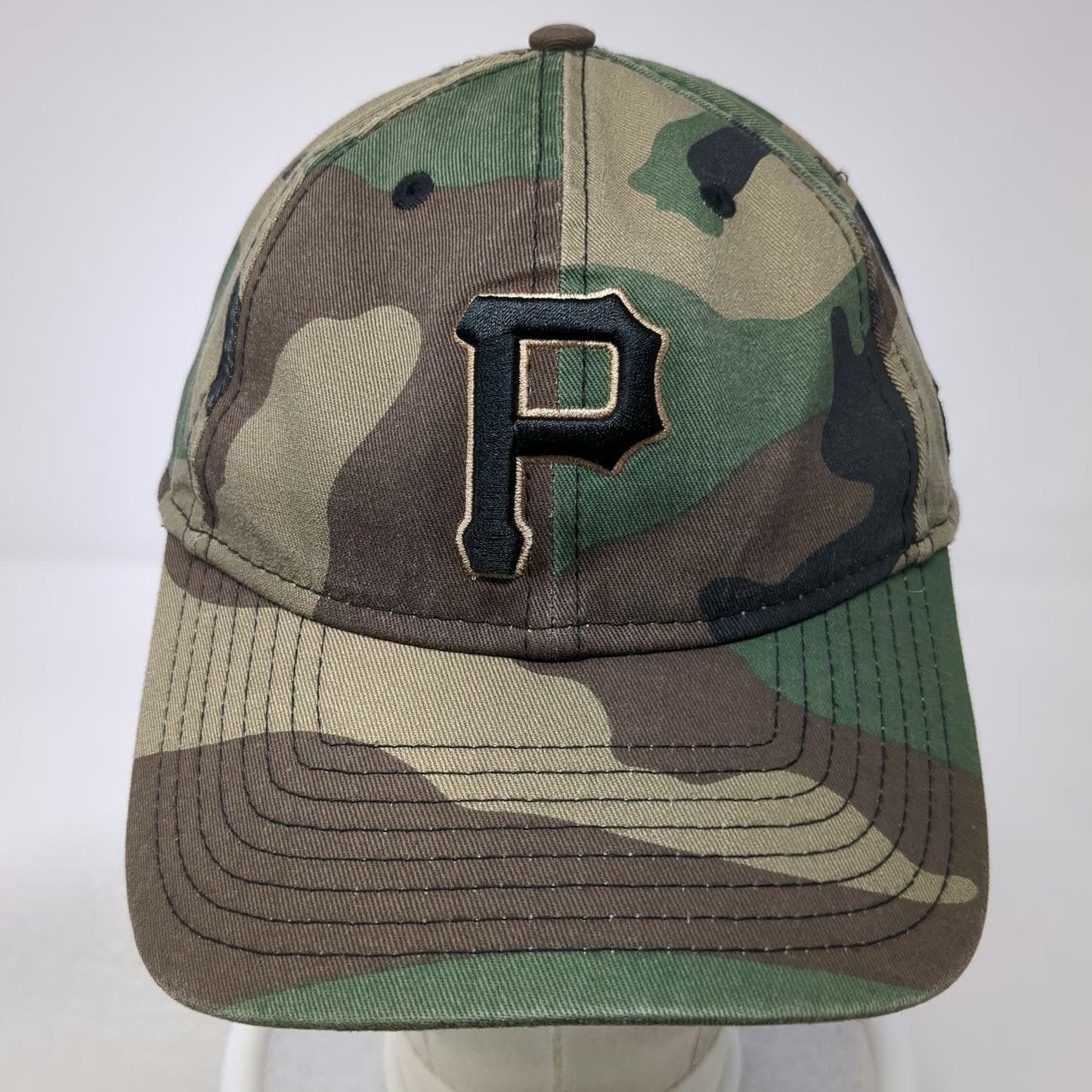 Pittsburgh Pirates MLB New Era Baseball Cap Green Camo One Size 9TWENTY Hat