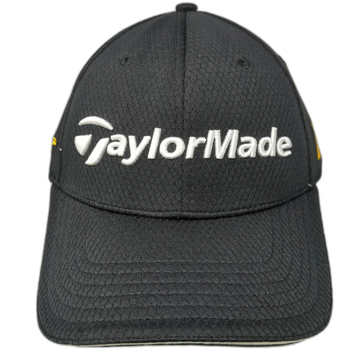 TaylorMade Adidas Baseball Cap Black M R11s Penta TP A-Flex Stretch Fit Golf Hat