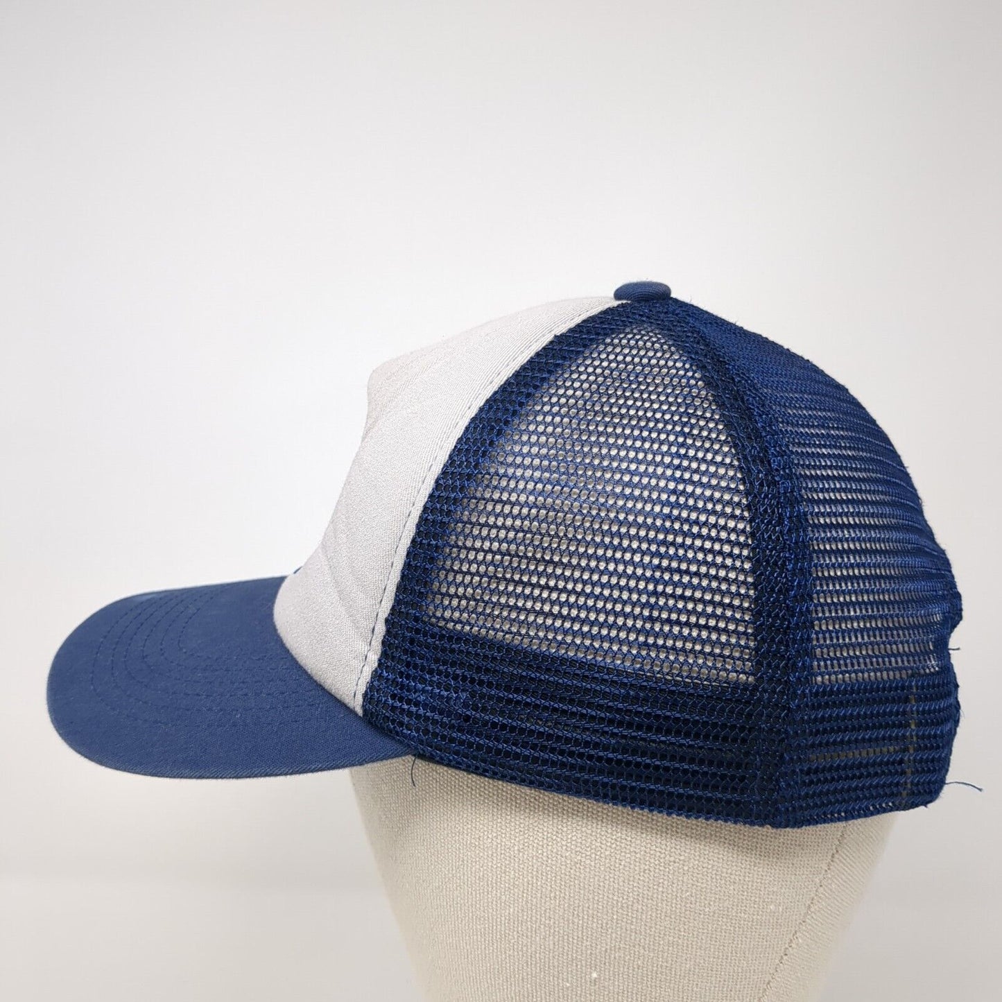 Dasteur Street Brewing Co Saigon Snapback Trucker Hat Blue OS Adjustable Mesh