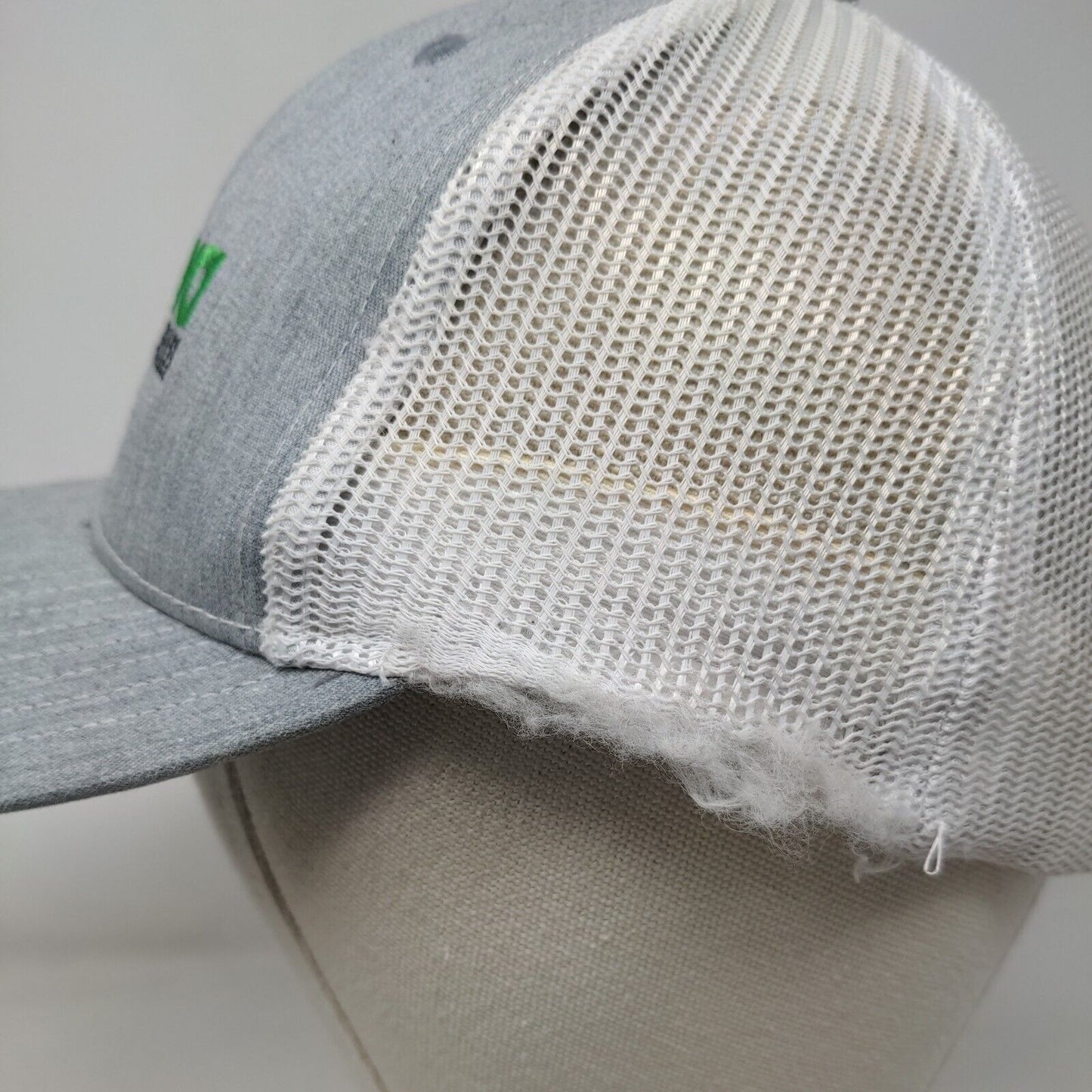 Innova Electrical Services Snapback Trucker Hat Gray One Size Mesh Back
