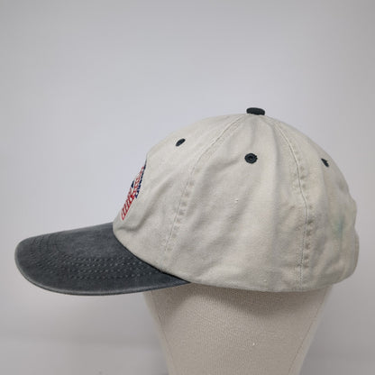 Roger Hibberd Masonry Baseball Cap Beige One Size Adjustable Embroidered Nissin