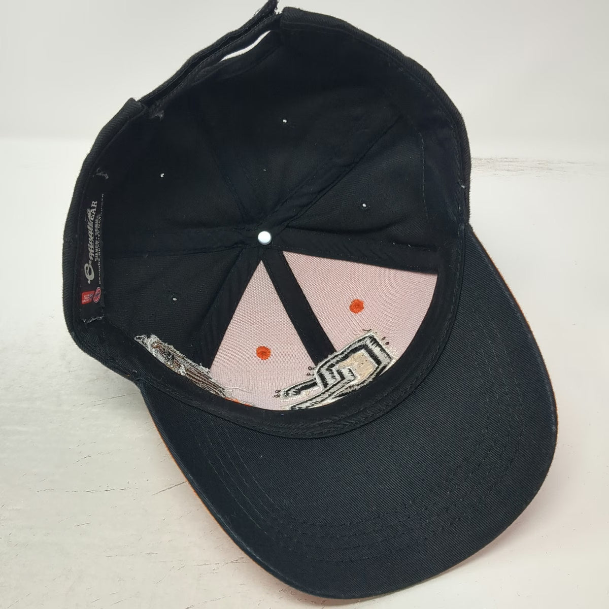 Captivating Headgear NCAA Oregon State Beavers Orange One Size Strapback OS Hat