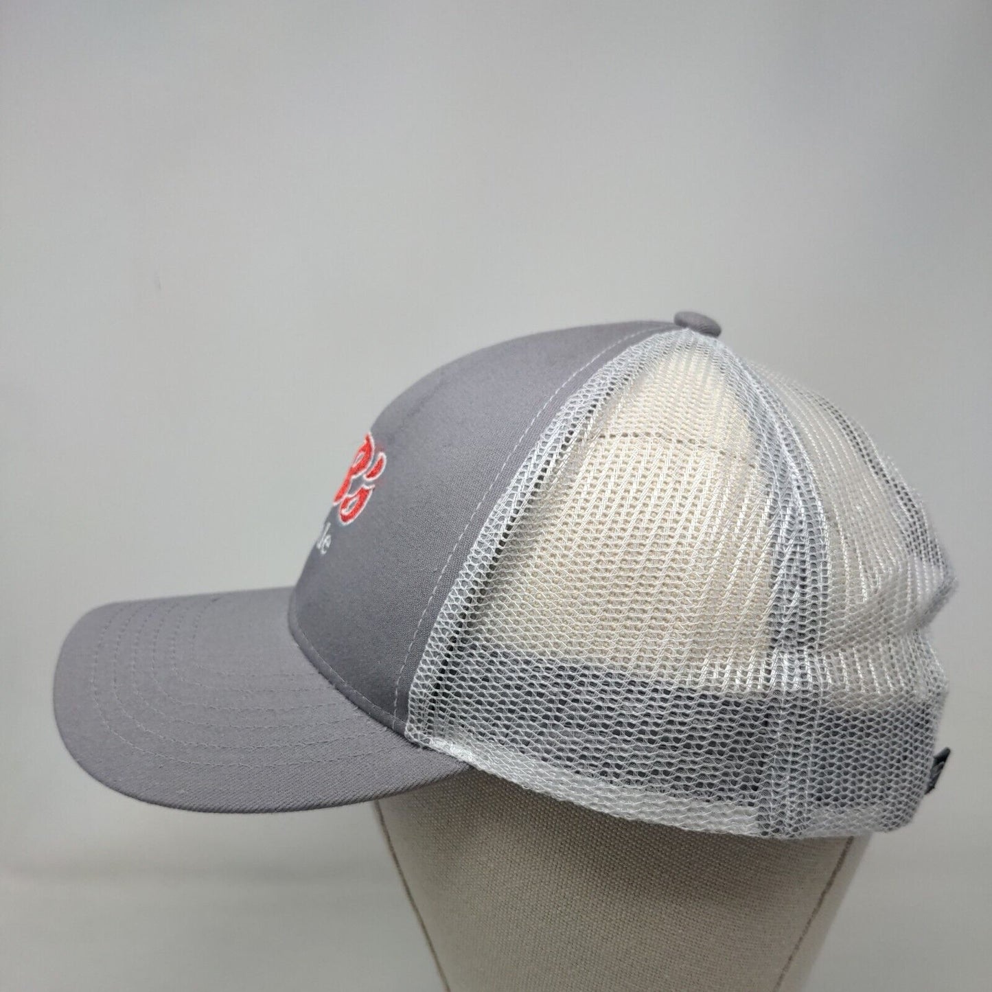 BB's Wholesale Snapback Mesh Back Trucker Hat Gray Adult Outdoor Cap