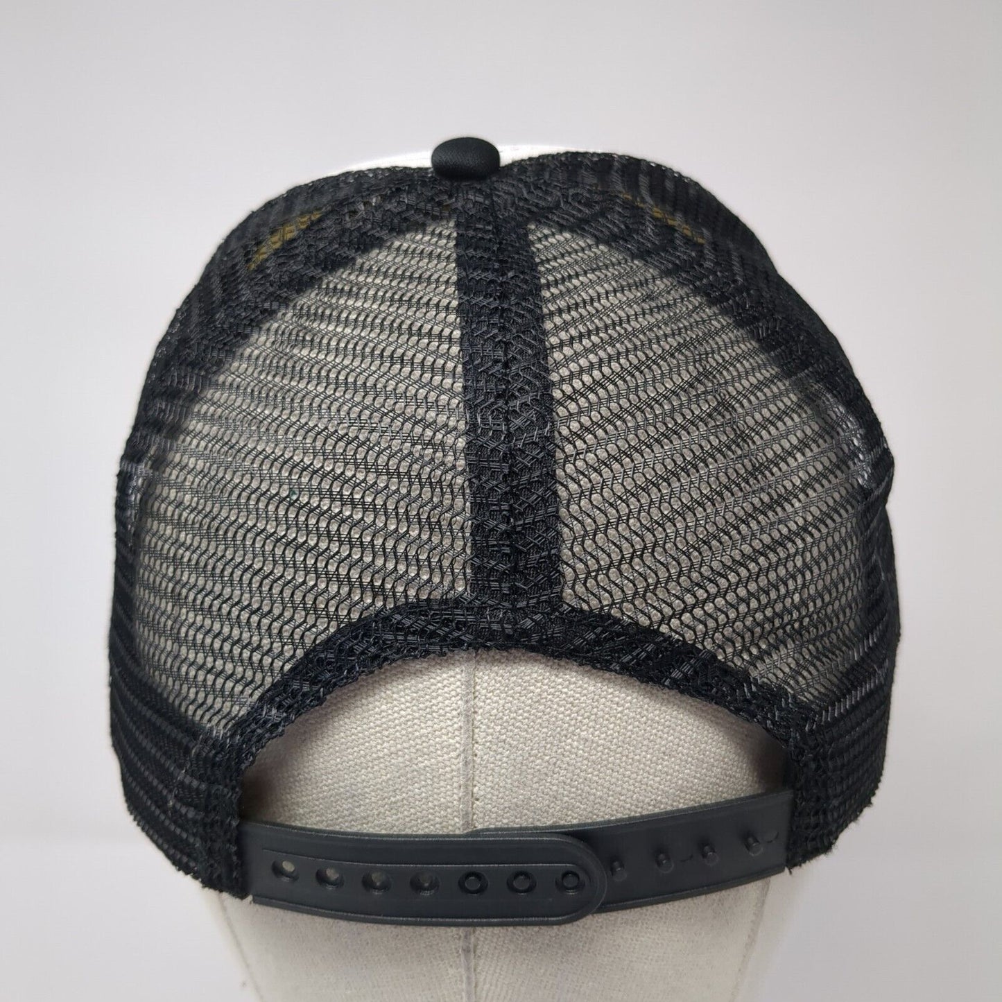 Designated Drunk Snapback Trucker Hat Black OS Adjustable Mesh Back 6 Panel