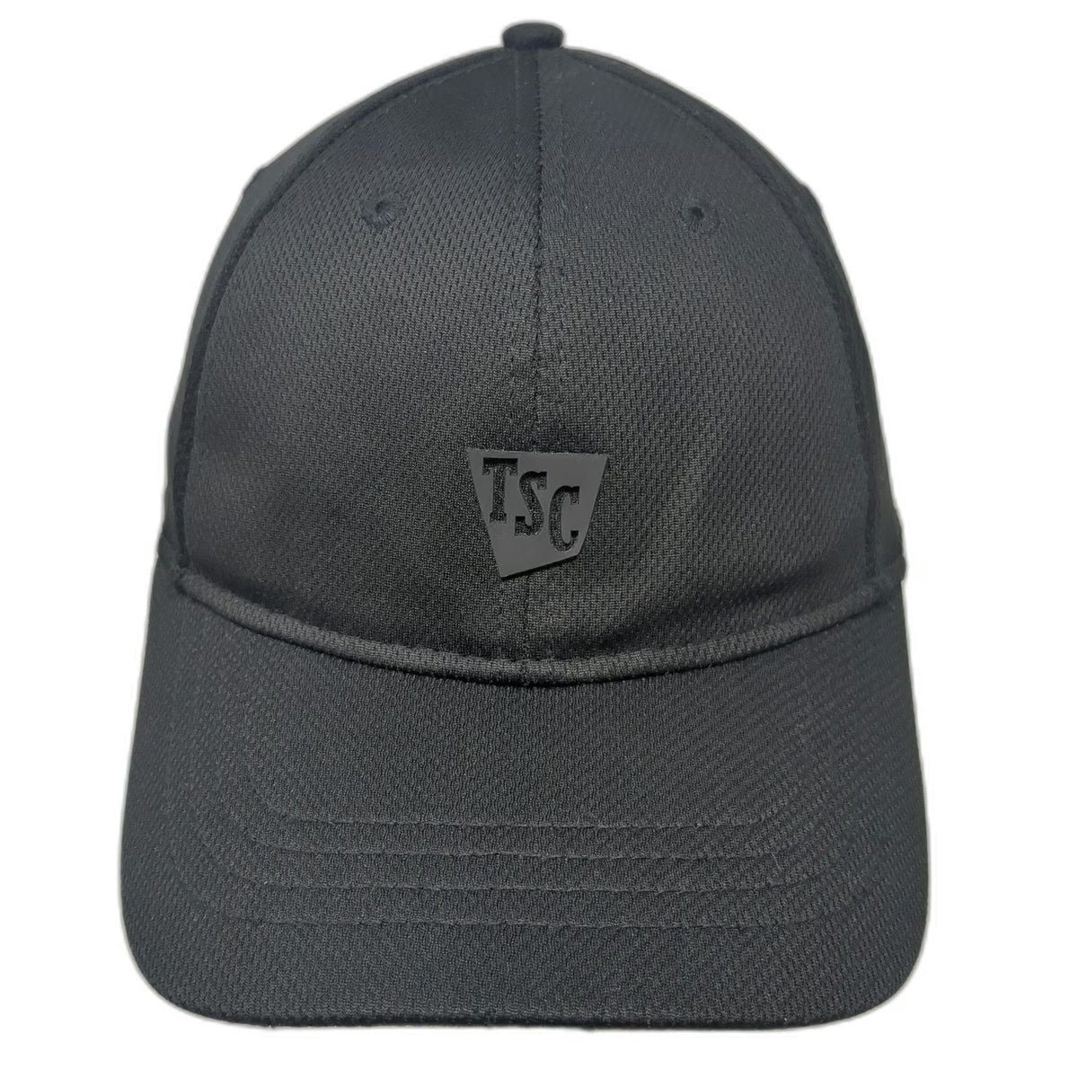 Infinity Baseball Cap Black One Size TSC Tonal Logo Mesh Strapback Hat Sport