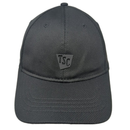 Infinity Baseball Cap Black One Size TSC Tonal Logo Mesh Strapback Hat Sport