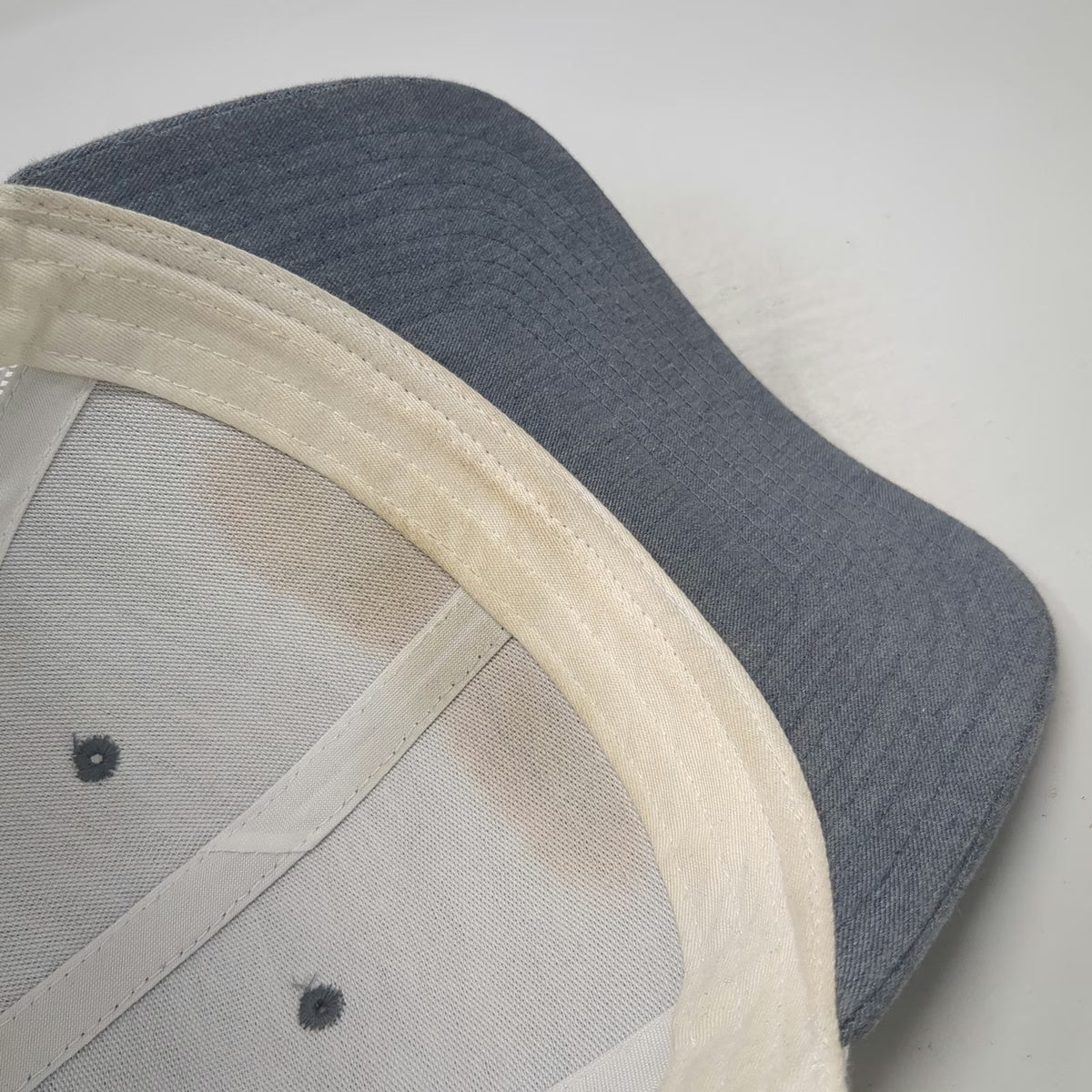 Richardson Trucker Hat Gray S Stotz Equipment 1947 Mesh Snapback Patch