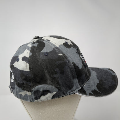 Dave Smith Motorsports Strapback Hat Camouflage One Size Adjustable 360 Apparel
