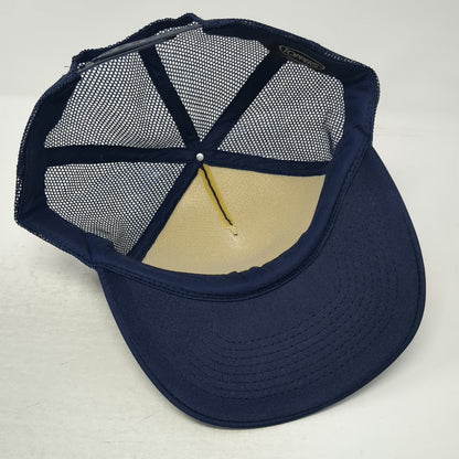 Toppers ACME Albertsons Company Blue Trucker Hat One Size Mesh Snapback Grocery