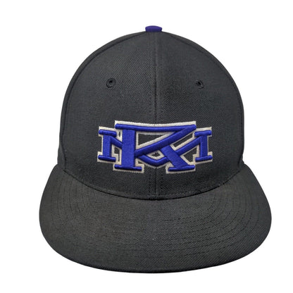 Rocky Fitted Hat Black 7 1/8 Embroidered Vent Holes Richardson Surge