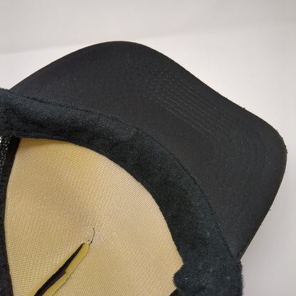 Barley Brown's Beer Snapback Rope Trucker Hat Black One Size Mesh Back