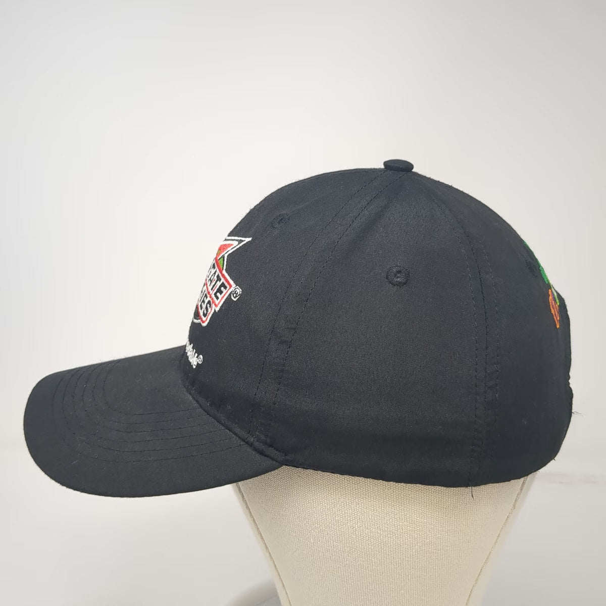Interstate Batteries Baseball Cap Black One Size Joe Gibbs Racing Team Logo Hat