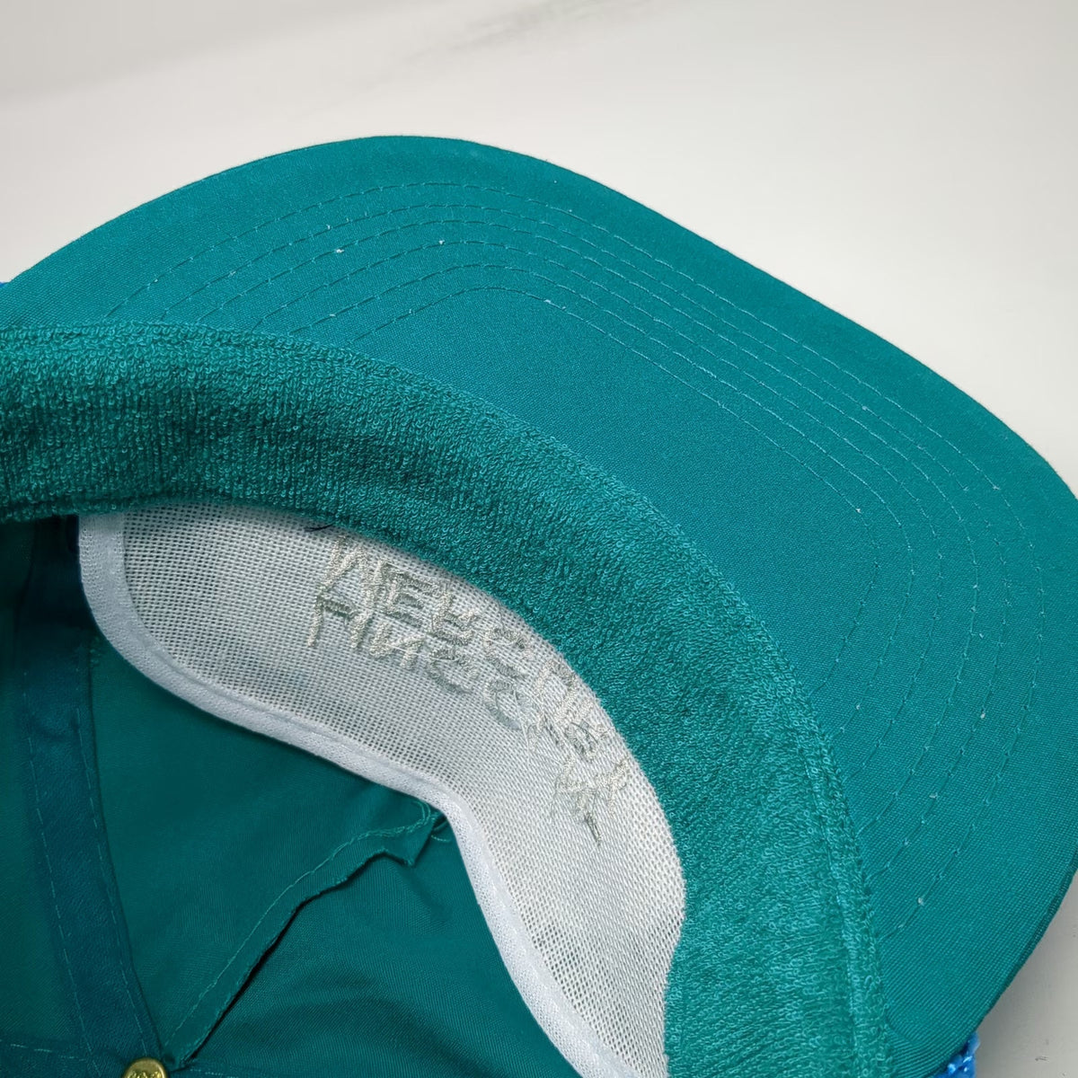 Otto Cap 5 Panel Blue One Size Hat Lincoln Mercury Olympia Rope Brim Strapback