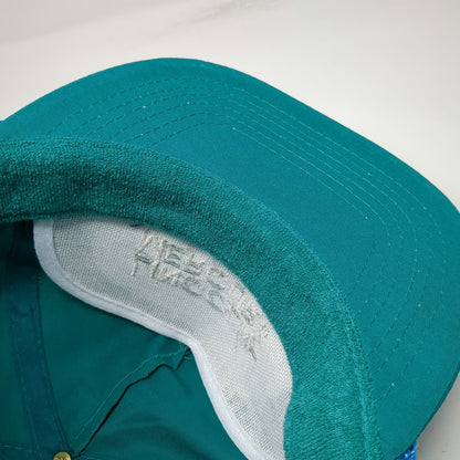 Otto Cap 5 Panel Blue One Size Hat Lincoln Mercury Olympia Rope Brim Strapback