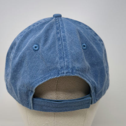 O'Keefe's Reef Baseball Cap Blue One Size Frankfort MI Fish Salmon Strapback Hat